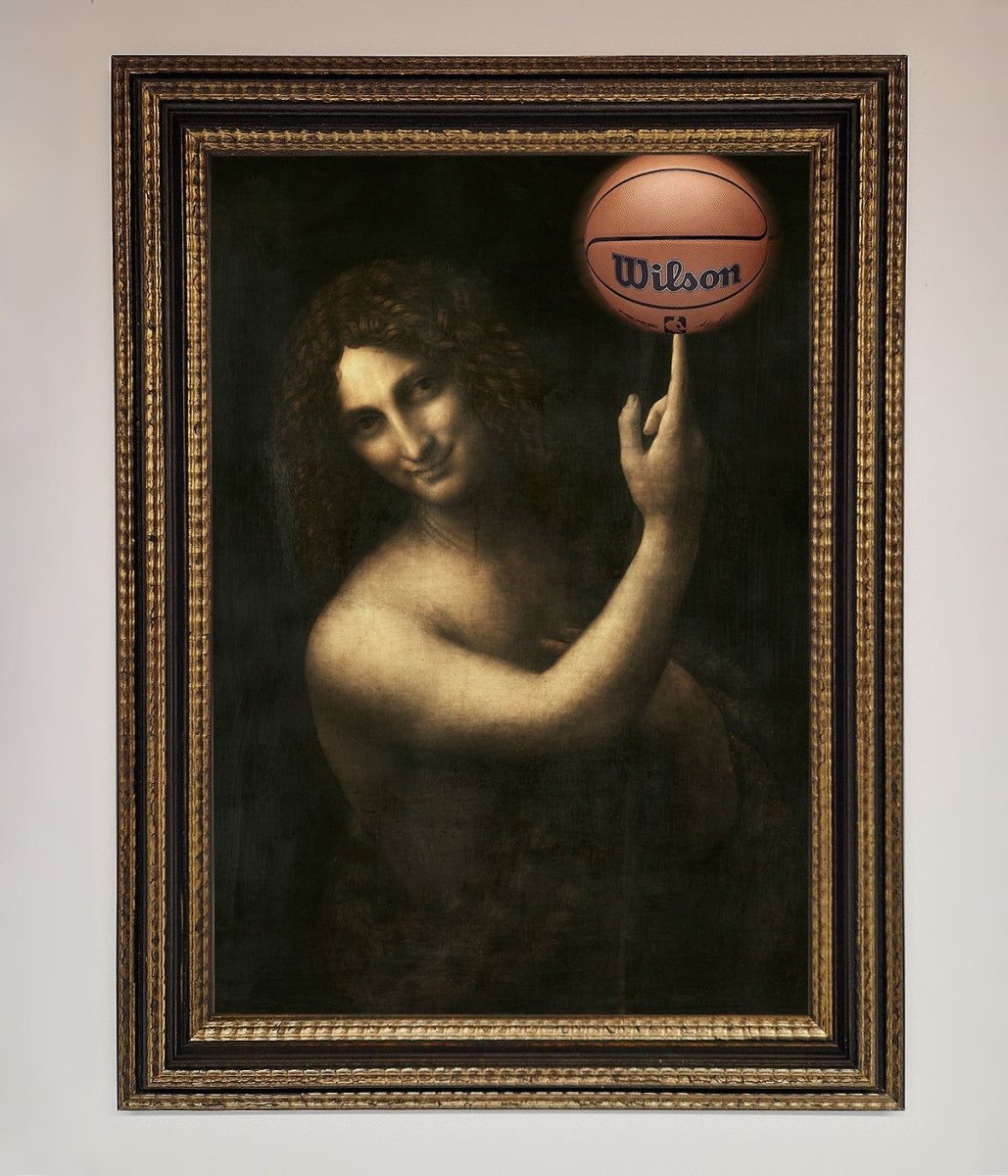 Basketball Renaissance Altered Framed Print - Zestio