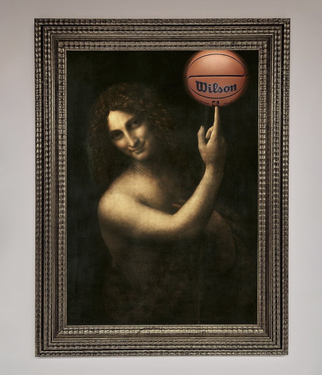 Basketball Renaissance Altered Framed Print - Zestio