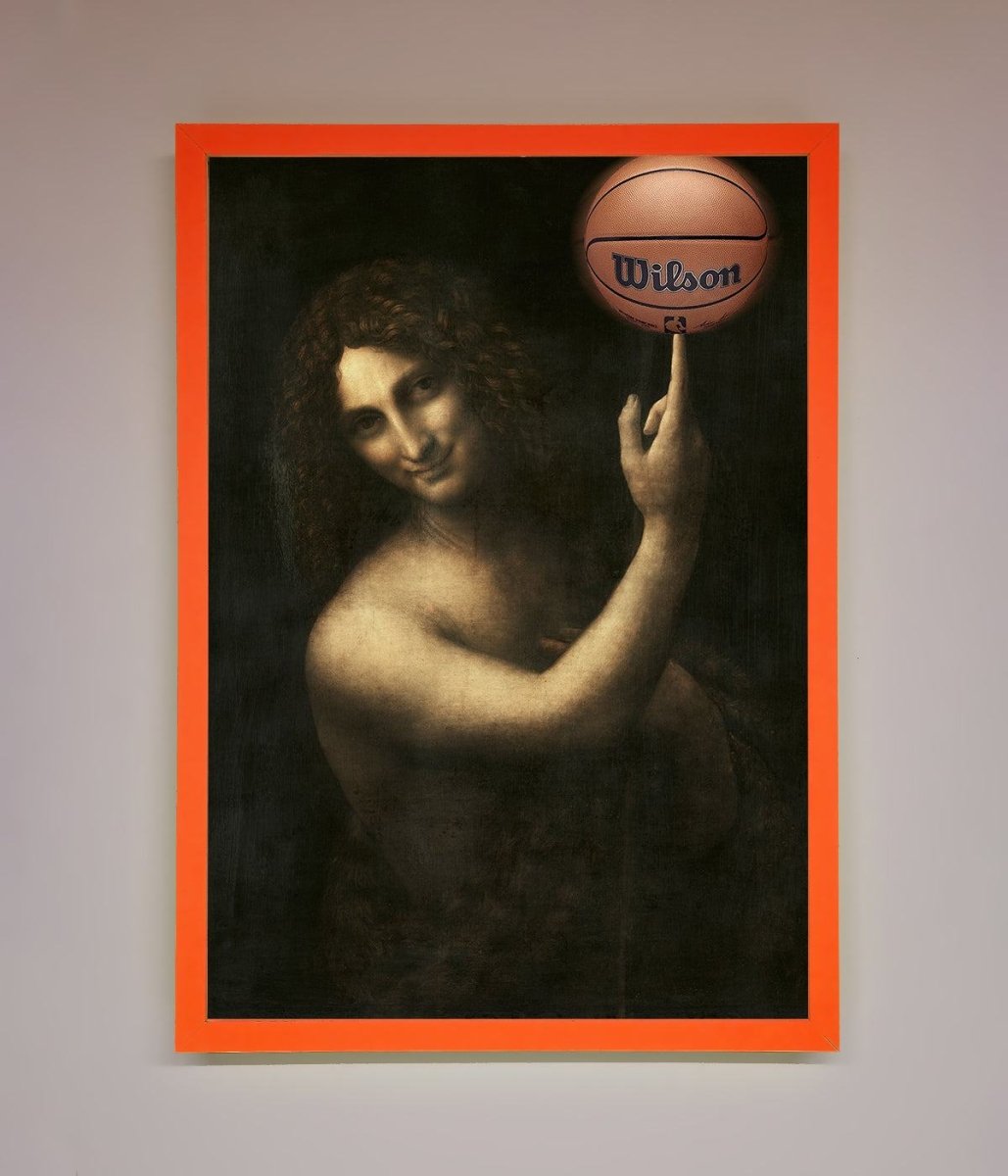 Basketball Renaissance Altered Framed Print - Zestio