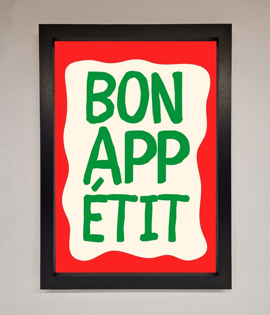 Bonappetit Framed Poster - Zestio