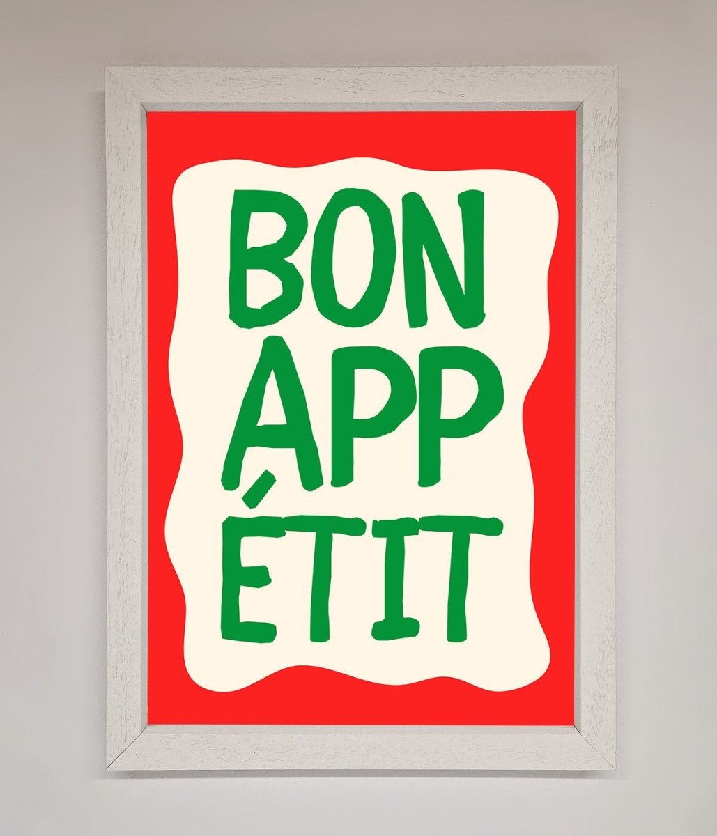 Bonappetit Framed Poster - Zestio
