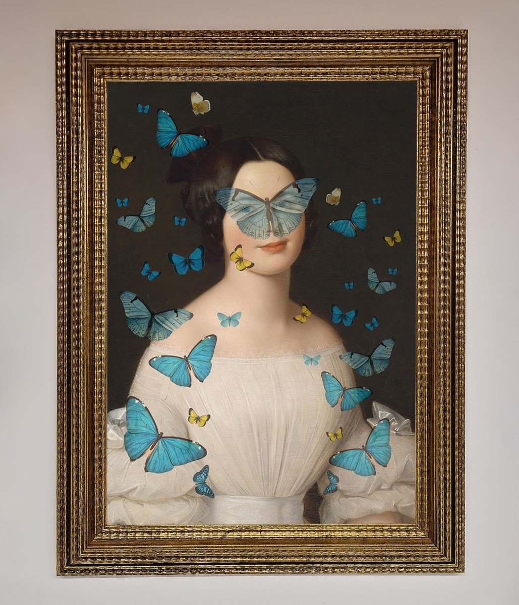 Butterfly Renaissance Framed Print - Zestio