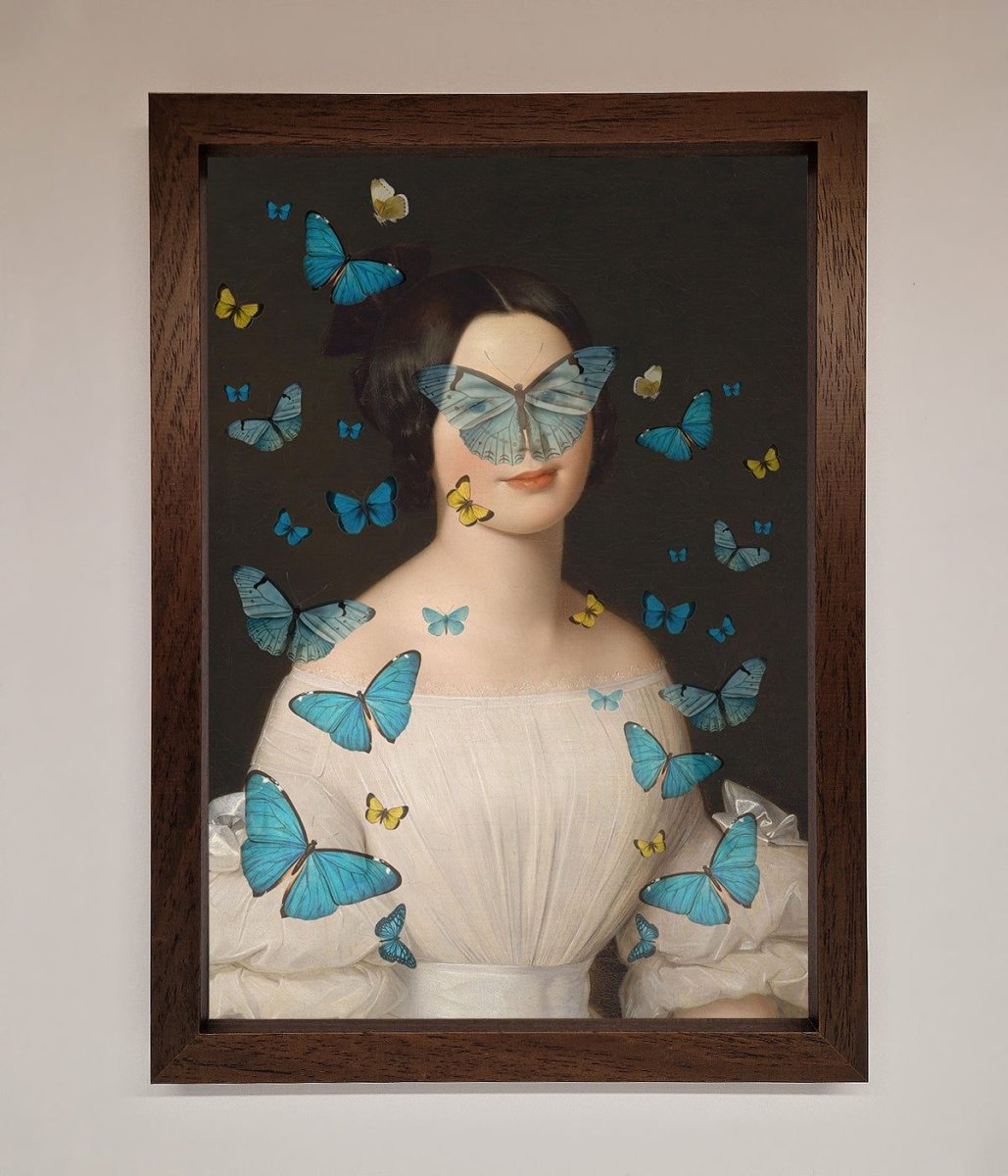 Butterfly Renaissance Framed Print - Zestio