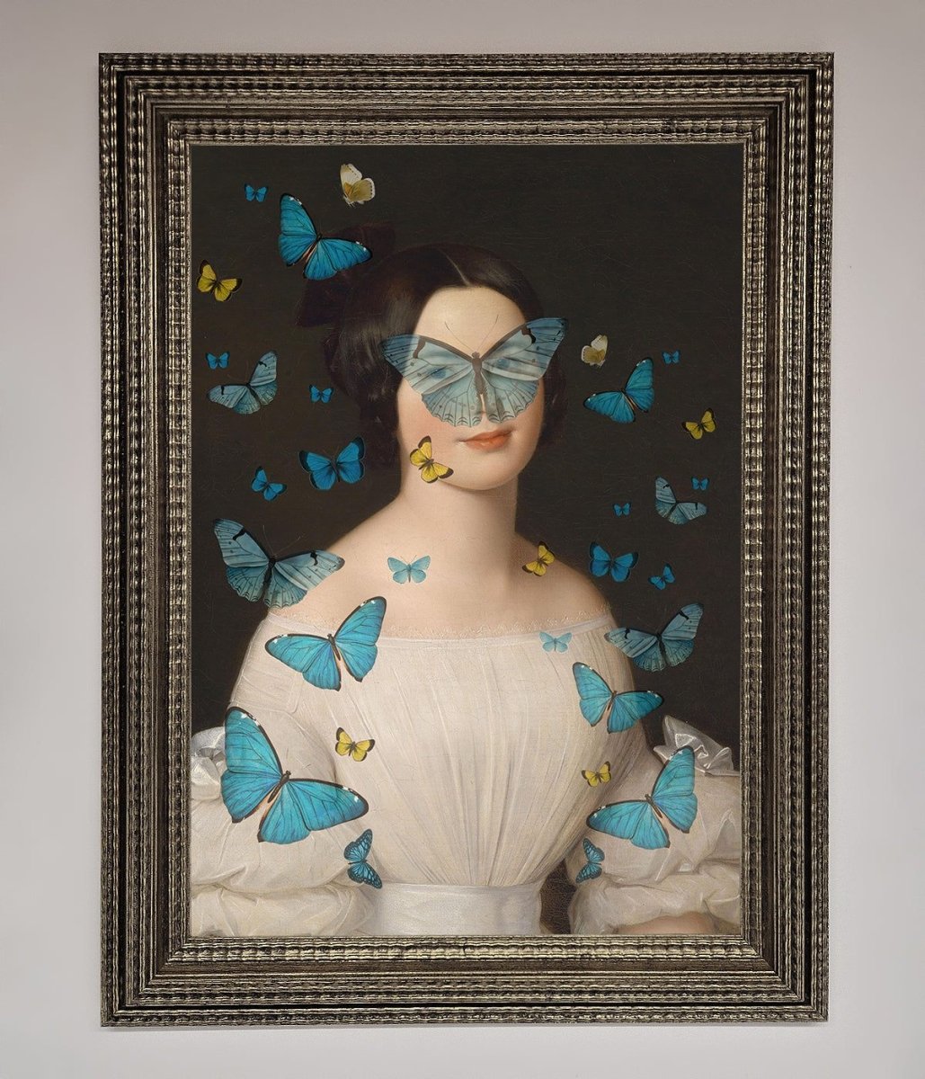 Butterfly Renaissance Framed Print - Zestio