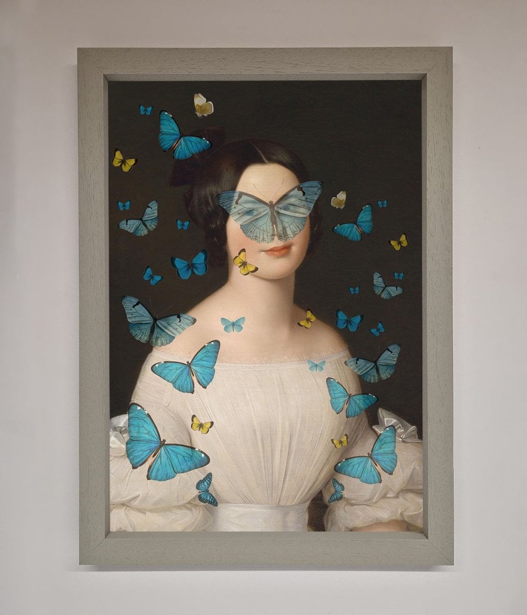 Butterfly Renaissance Framed Print - Zestio