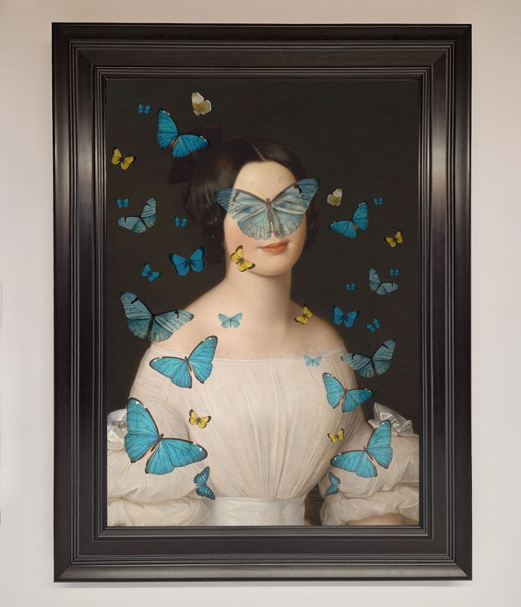 Butterfly Renaissance Framed Print - Zestio