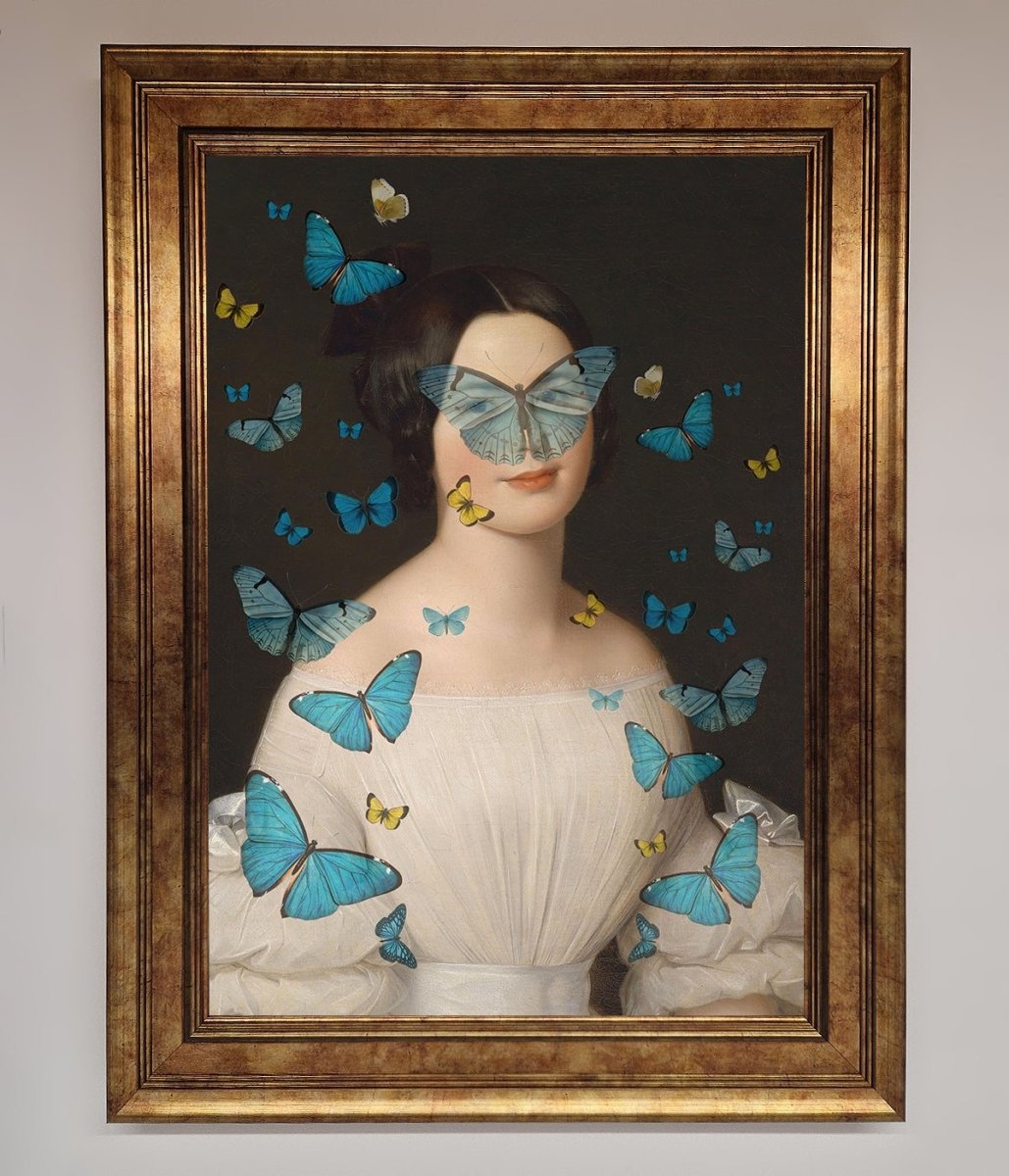 Butterfly Renaissance Framed Print - Zestio