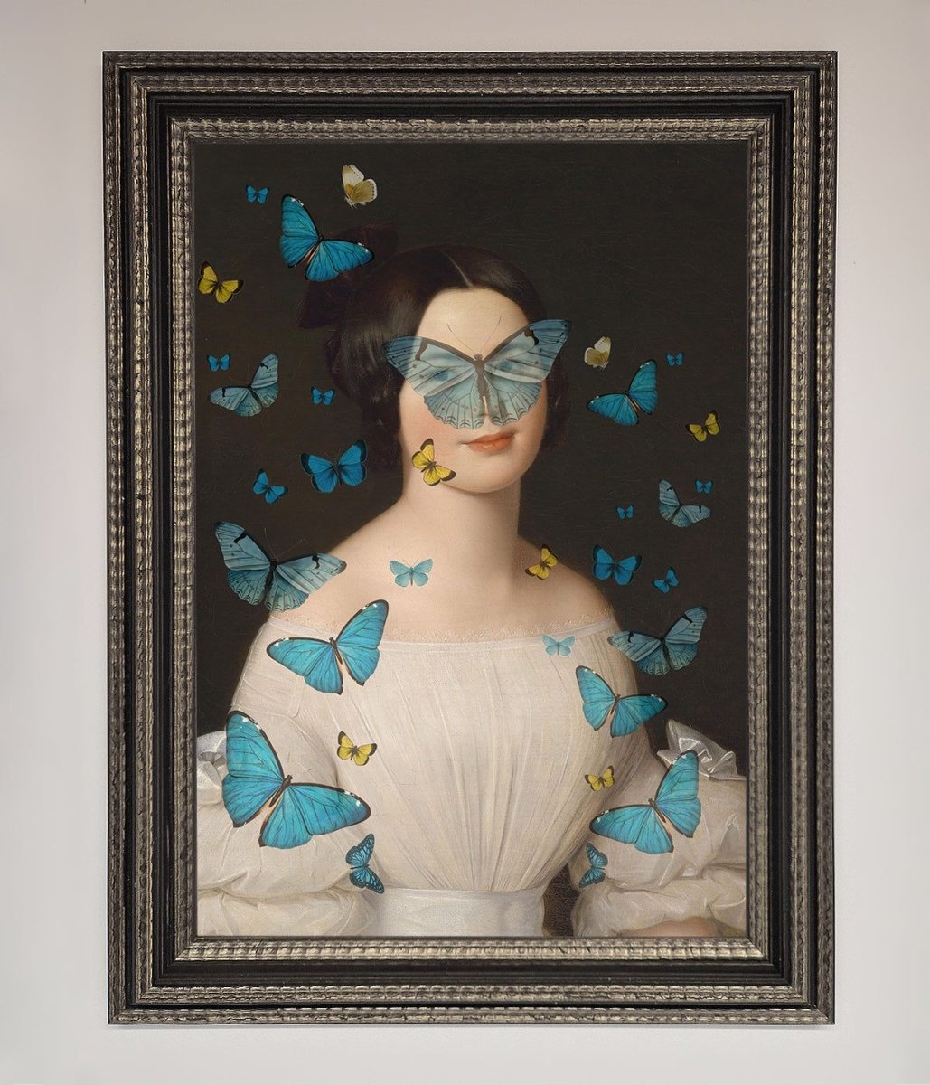 Butterfly Renaissance Framed Print - Zestio