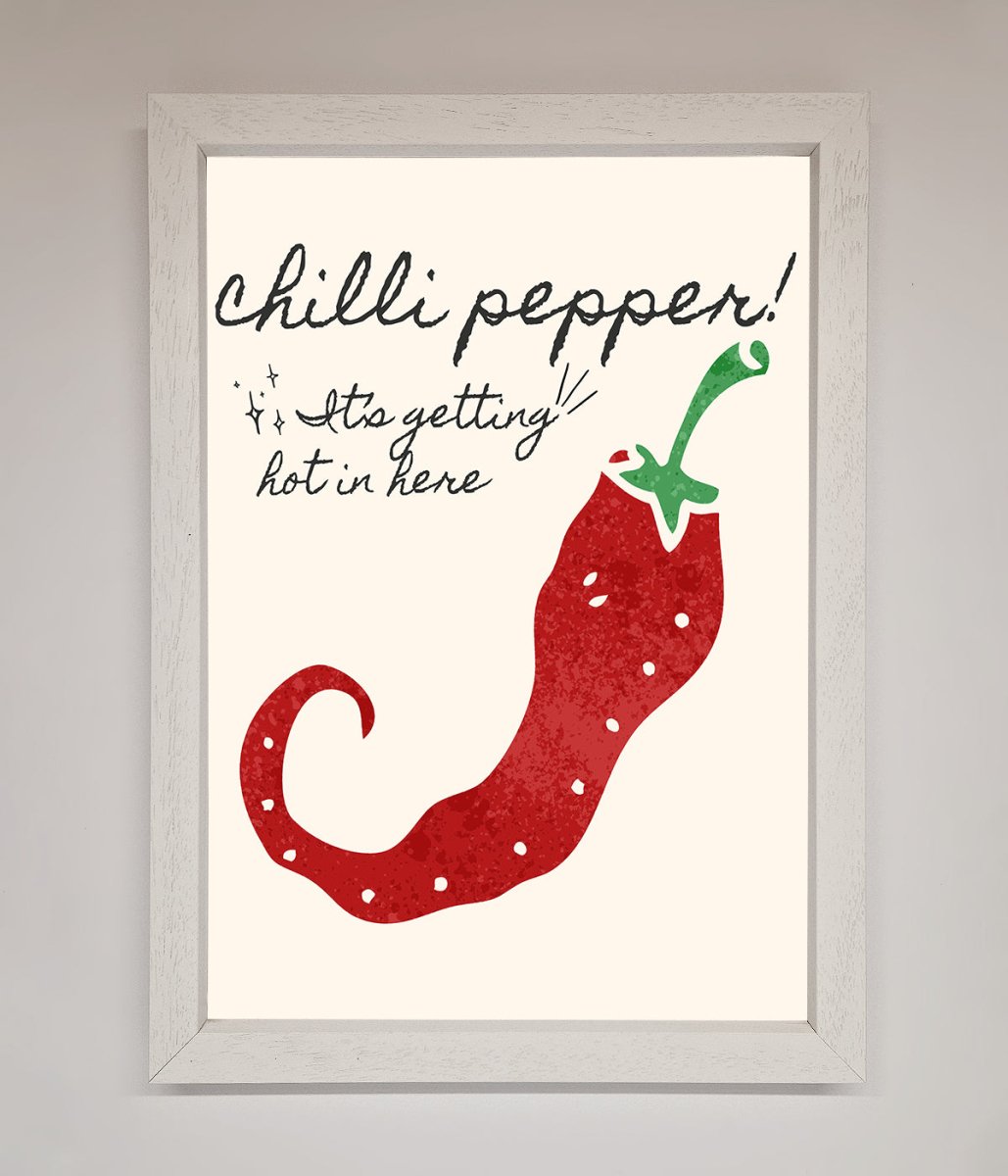 Chili Pepper Framed Print - Zestio