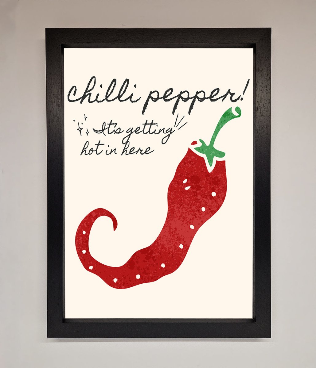 Chili Pepper Framed Print - Zestio