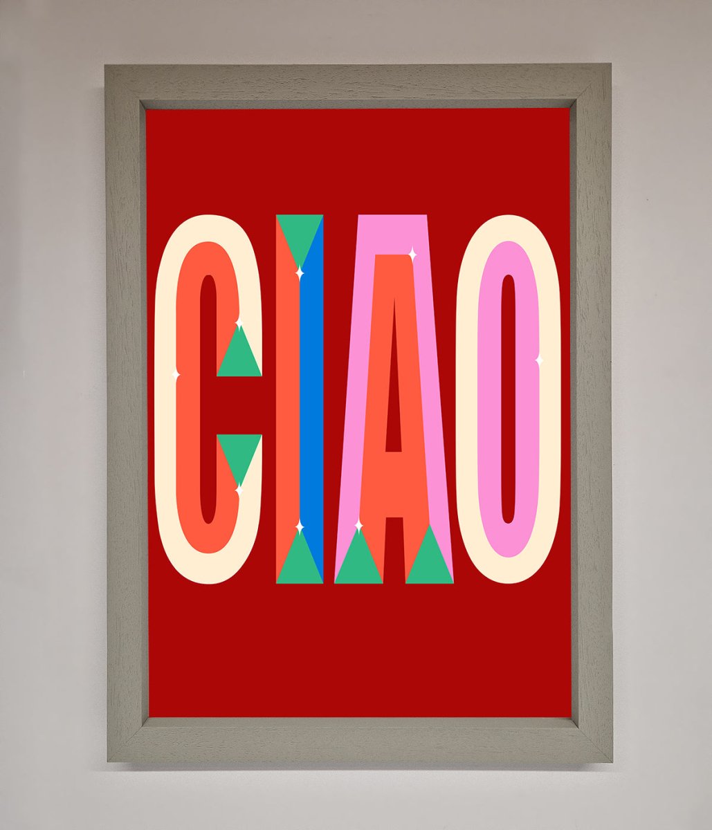 CIAO Framed Wall Art - Zestio