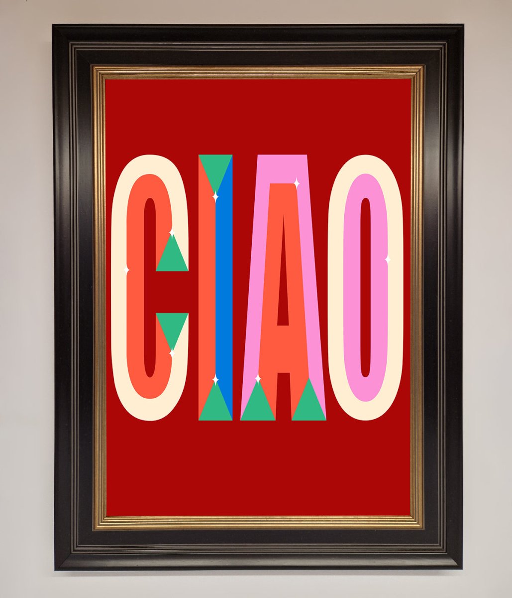 CIAO Framed Wall Art - Zestio