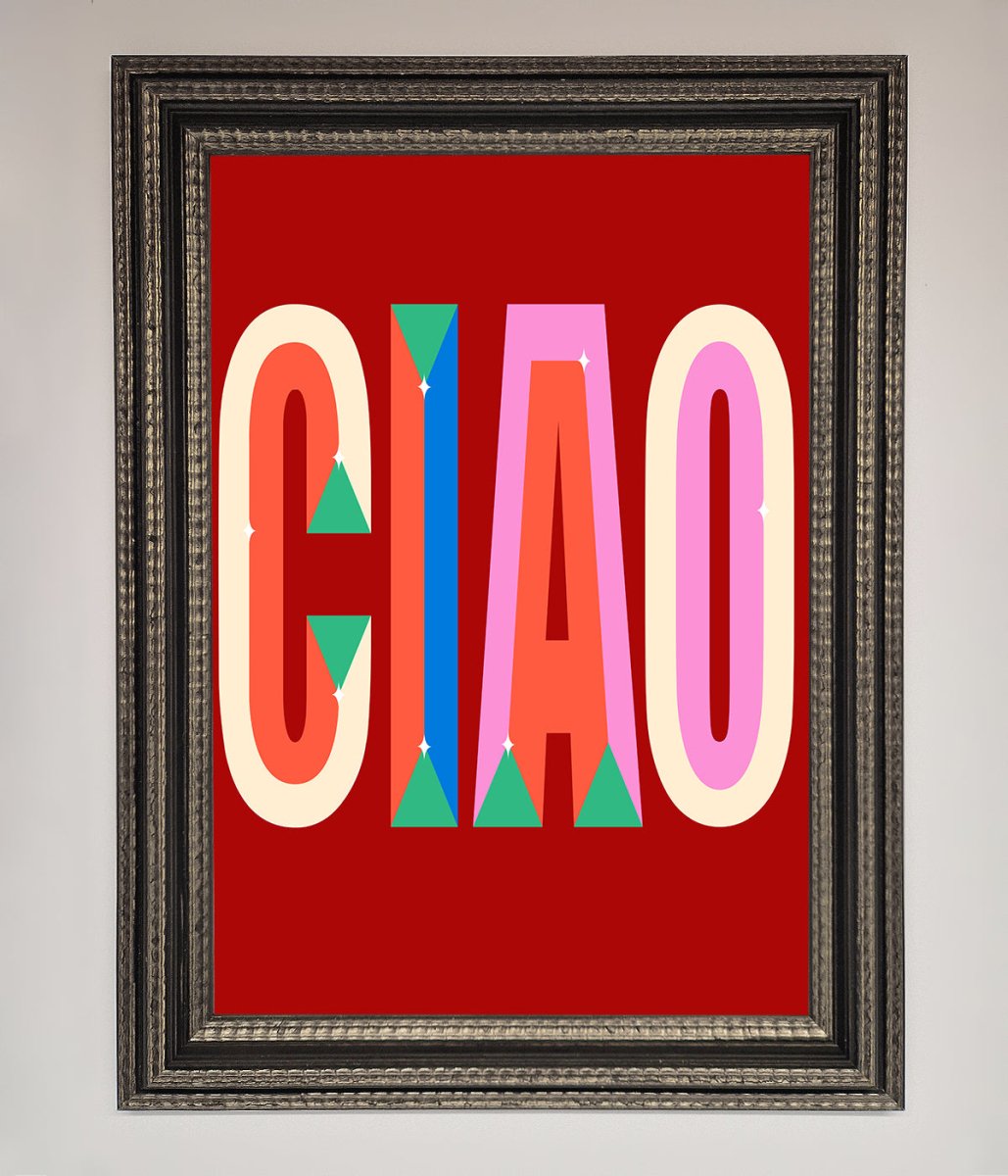 CIAO Framed Wall Art - Zestio