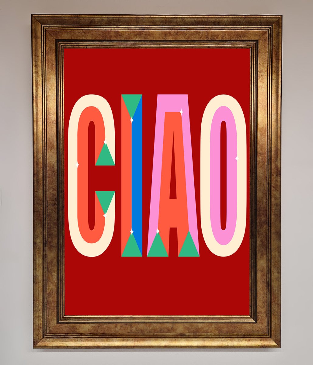 CIAO Framed Wall Art - Zestio