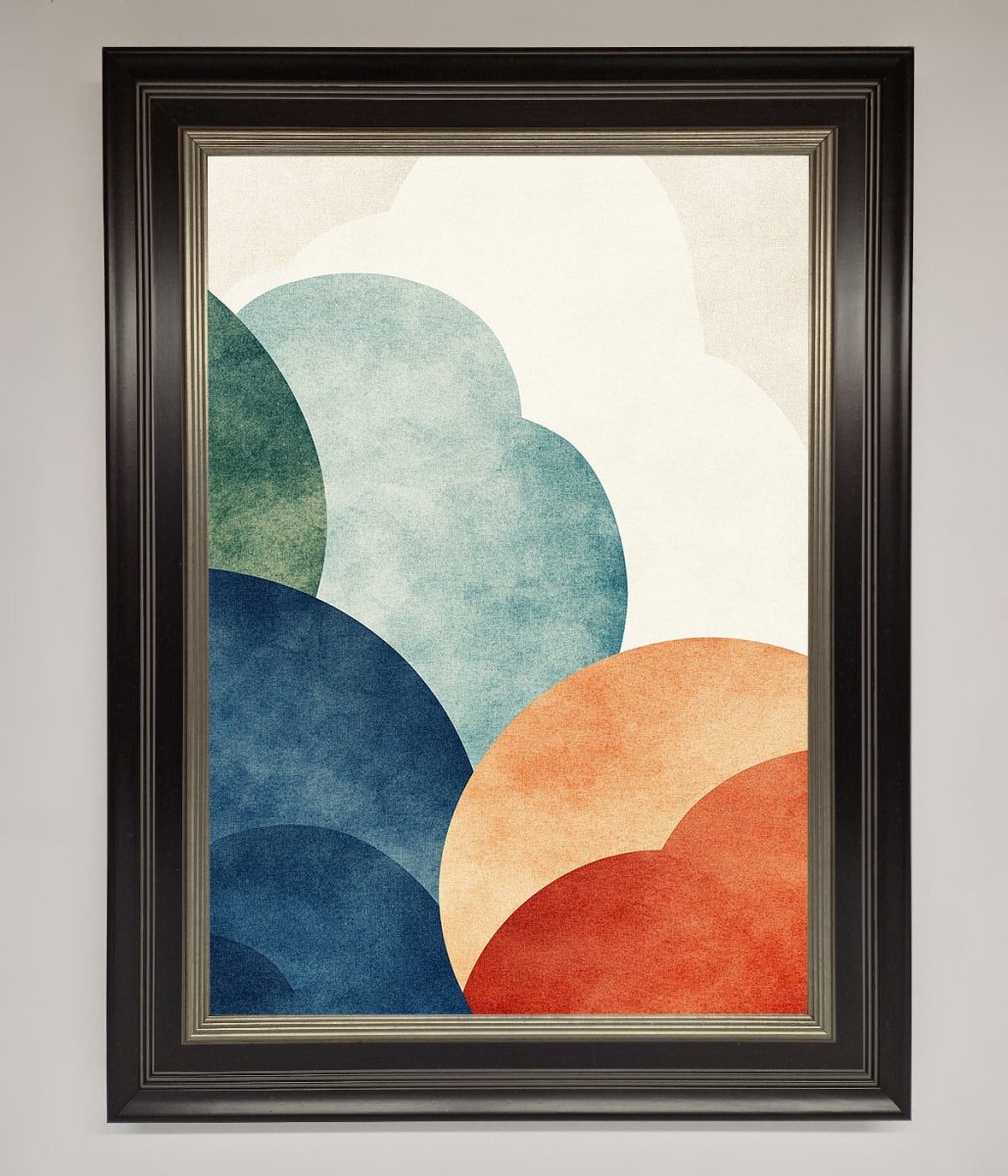 Colour Clouds Framed Wall Art - Zestio