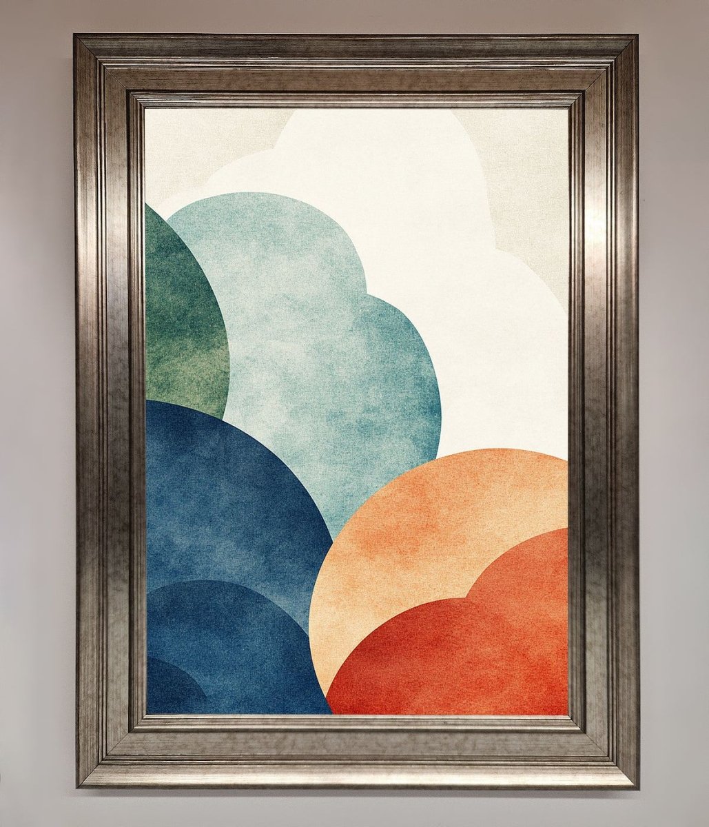 Colour Clouds Framed Wall Art - Zestio