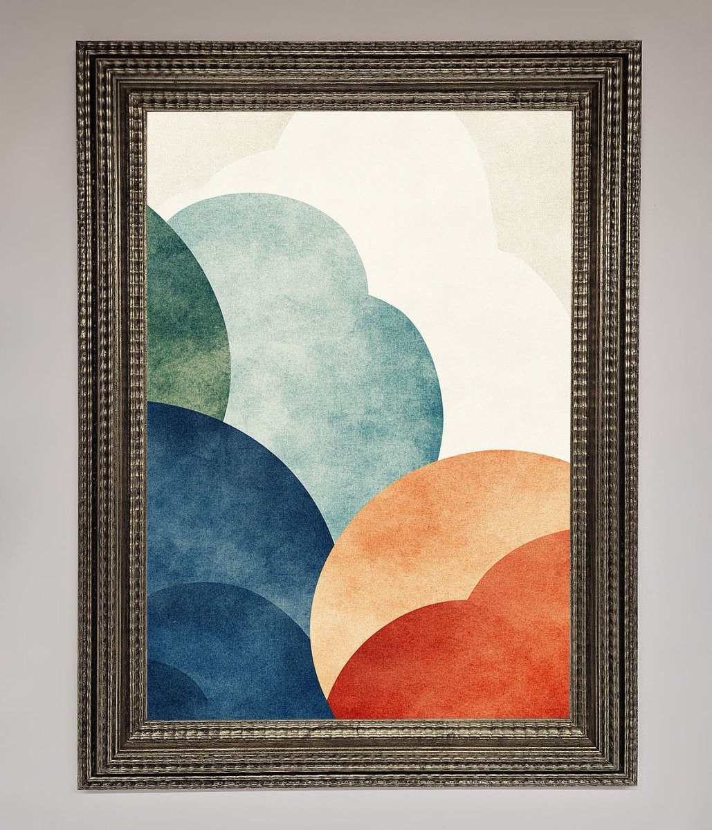 Colour Clouds Framed Wall Art - Zestio