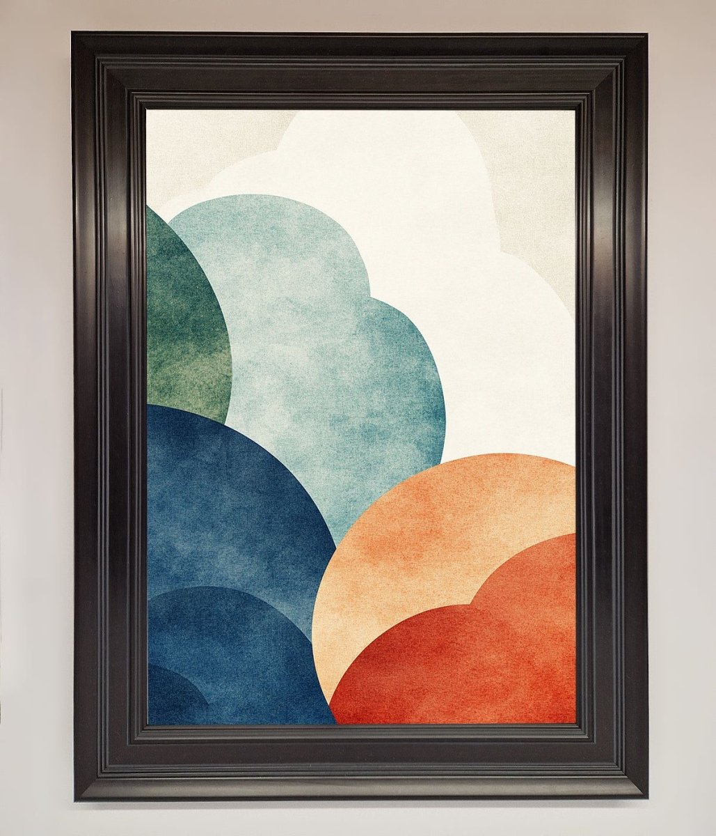 Colour Clouds Framed Wall Art - Zestio