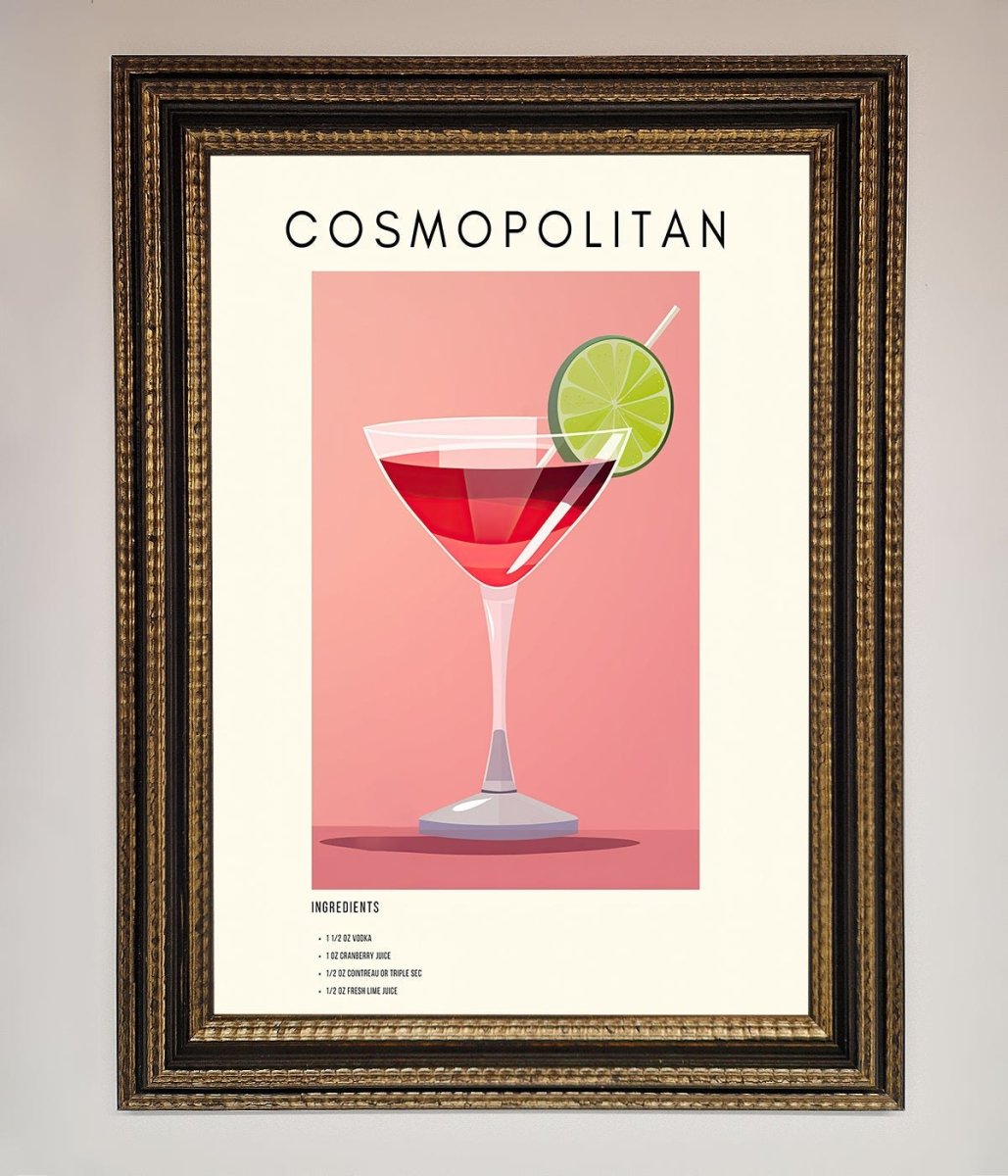 Cosmopolitan Framed Poster - Zestio