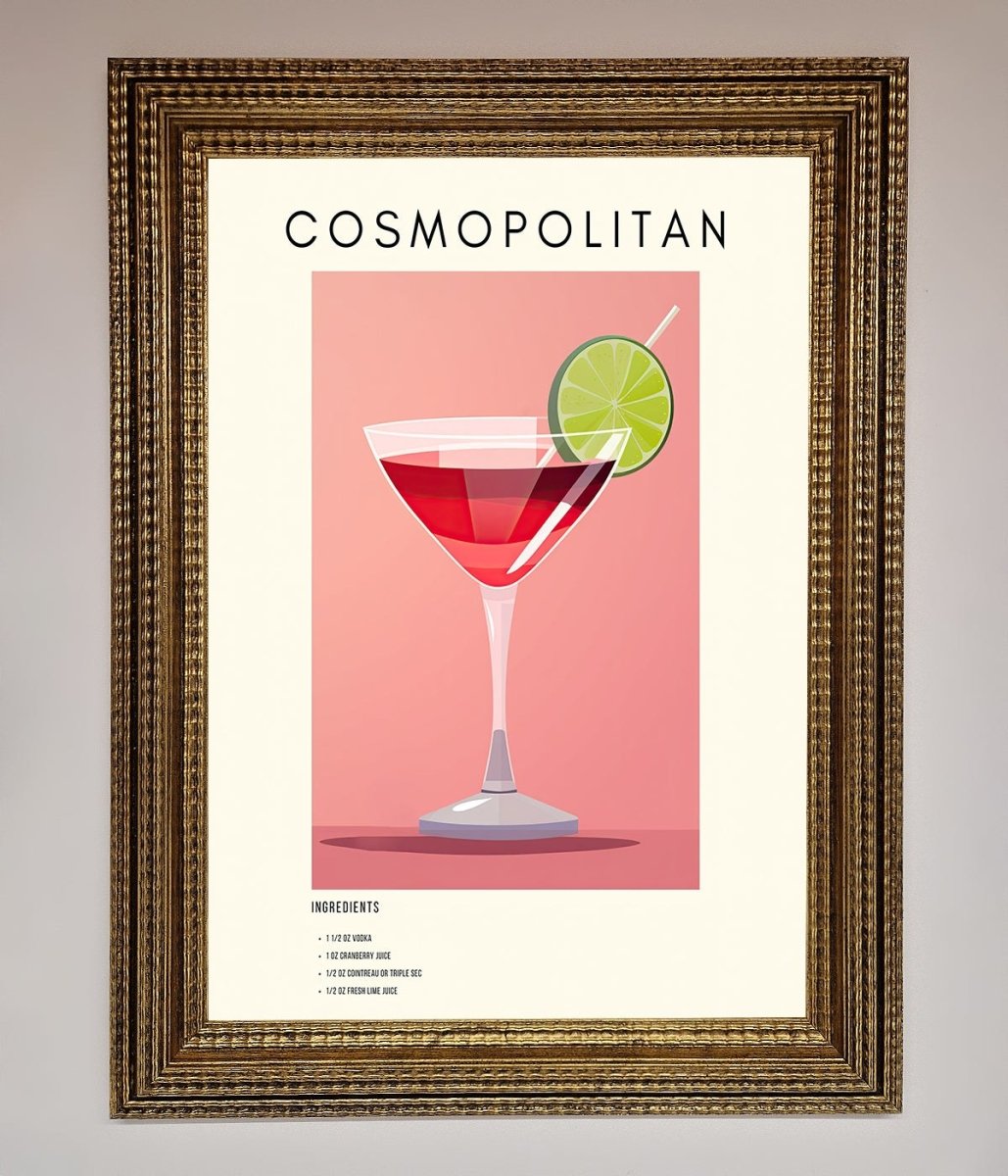 Cosmopolitan Framed Poster - Zestio