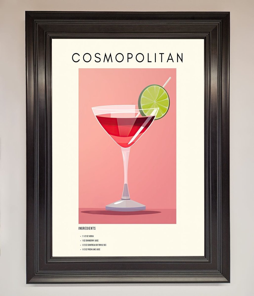 Cosmopolitan Framed Poster - Zestio