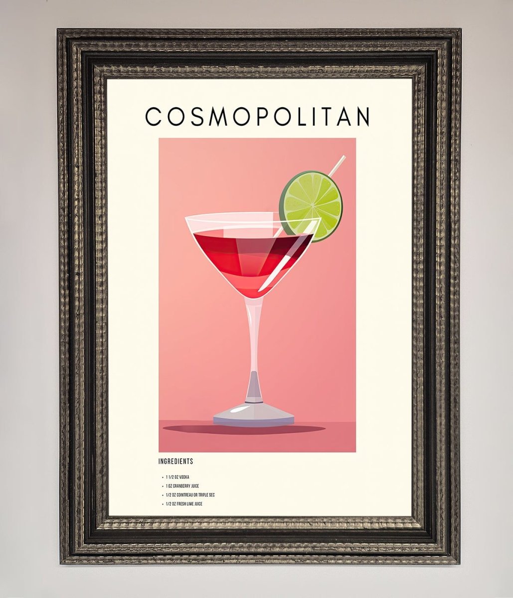Cosmopolitan Framed Poster - Zestio