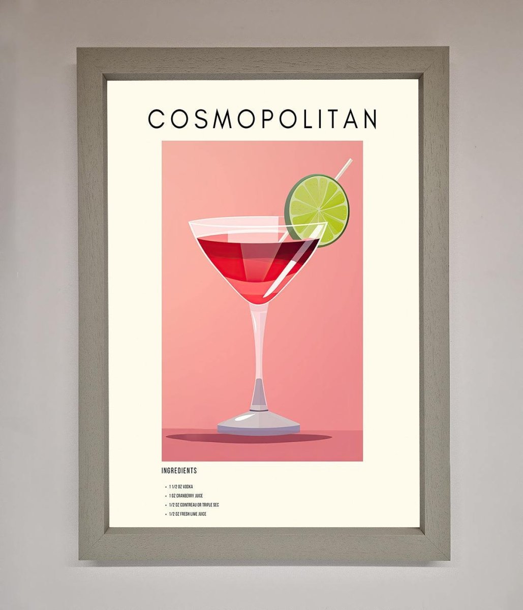 Cosmopolitan Framed Poster - Zestio