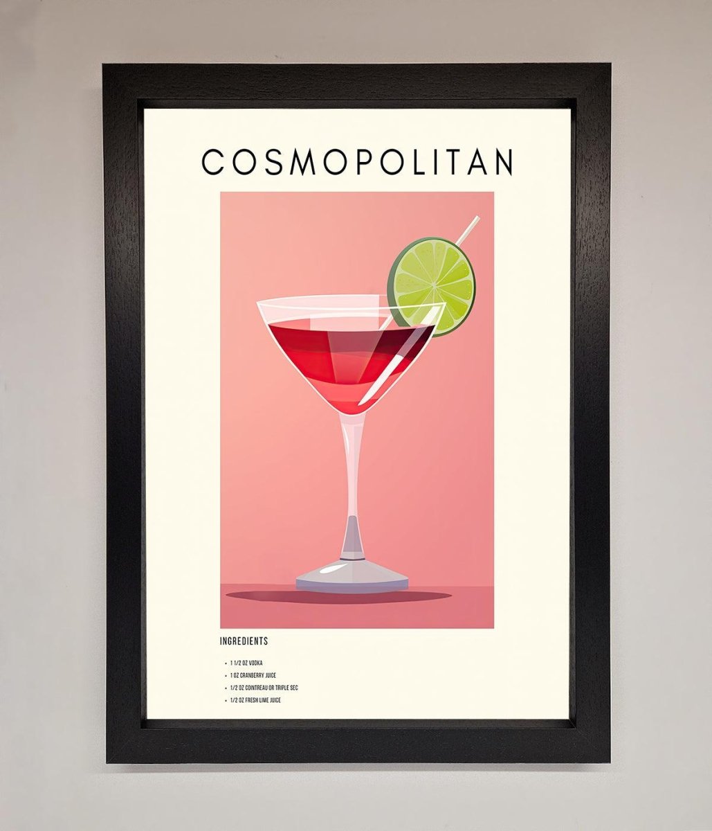Cosmopolitan Framed Poster - Zestio