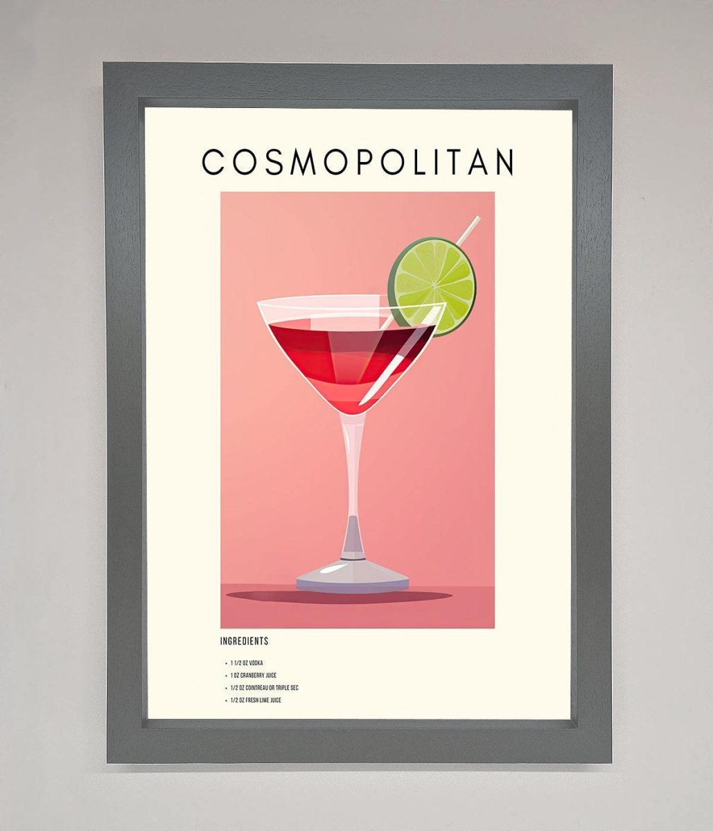 Cosmopolitan Framed Poster - Zestio