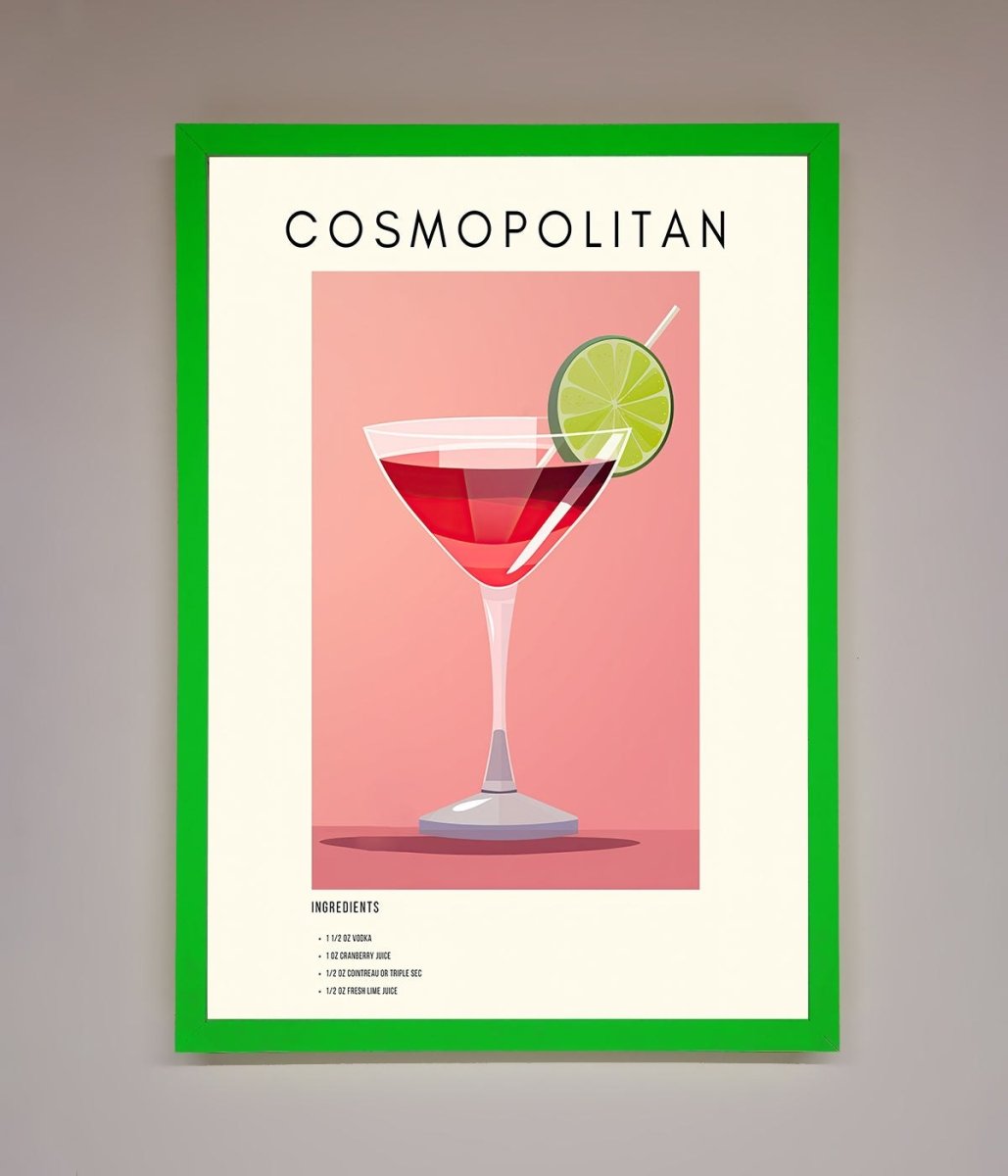 Cosmopolitan Framed Poster - Zestio