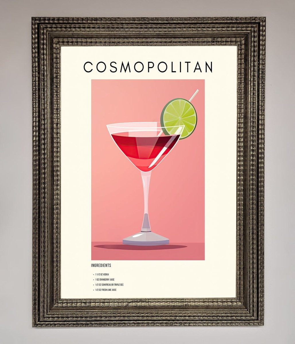 Cosmopolitan Framed Poster - Zestio
