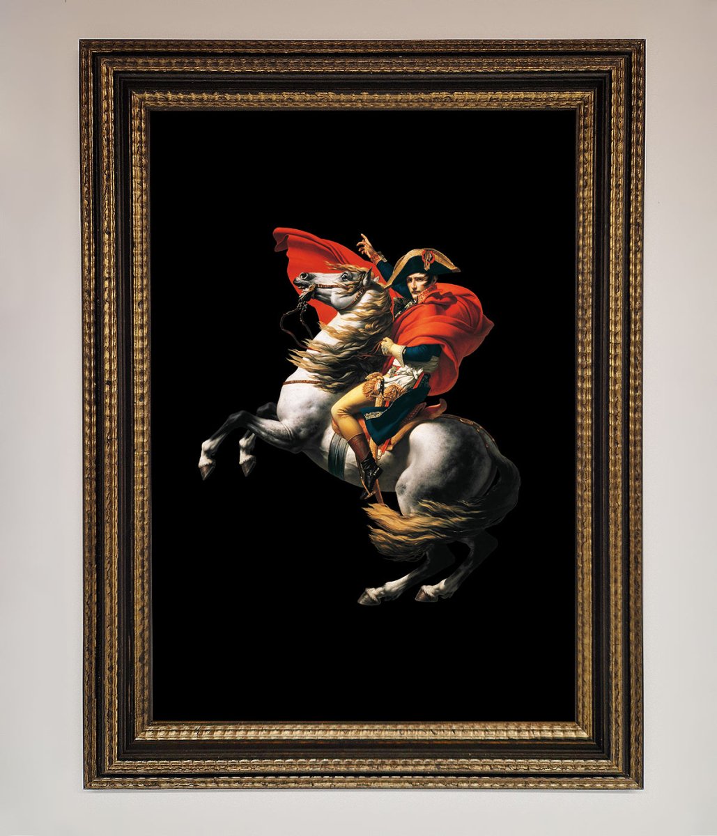 French king Ride Framed Poster - Zestio