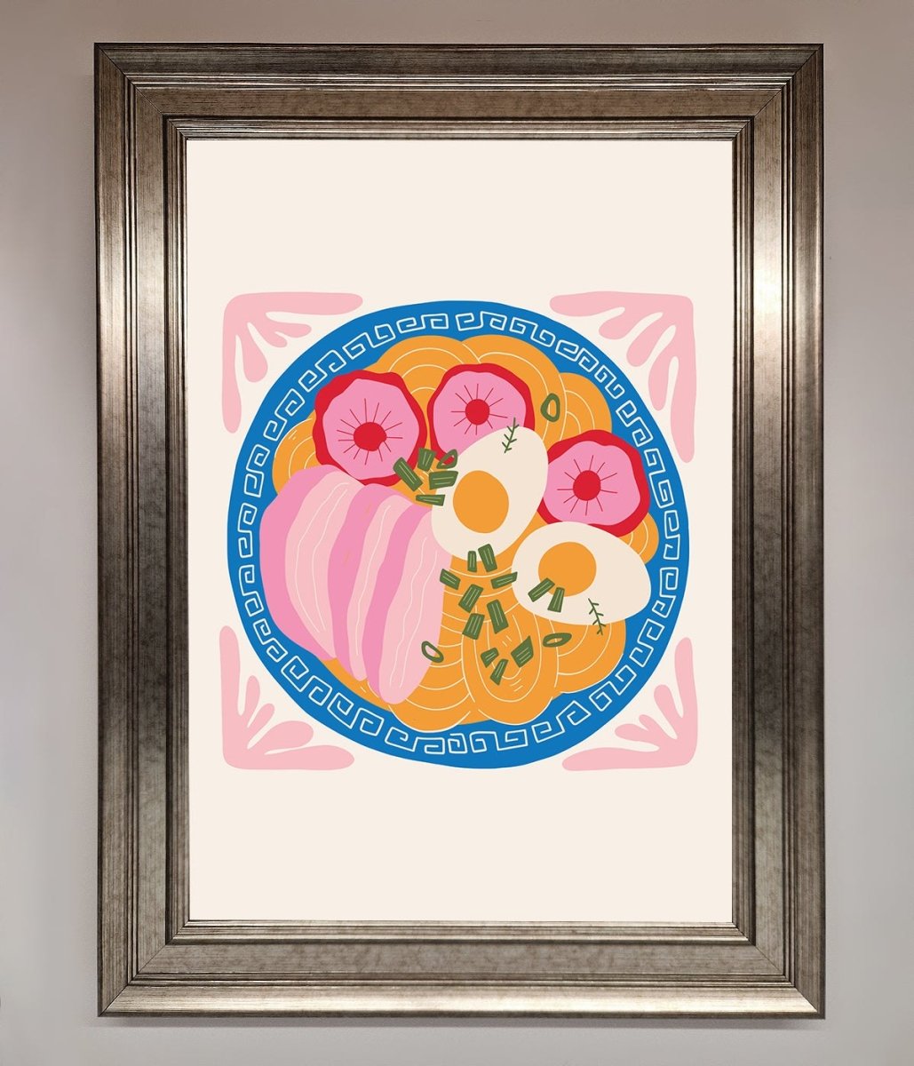 Greek Breakfast Framed Poster - Zestio