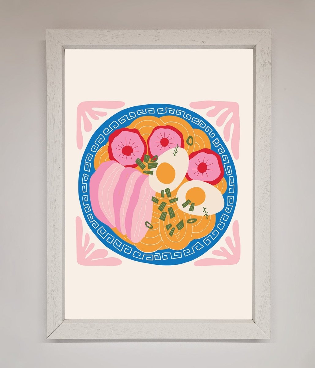 Greek Breakfast Framed Poster - Zestio