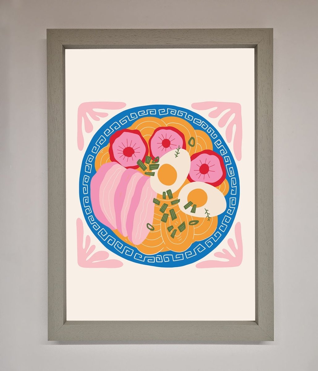 Greek Breakfast Framed Poster - Zestio