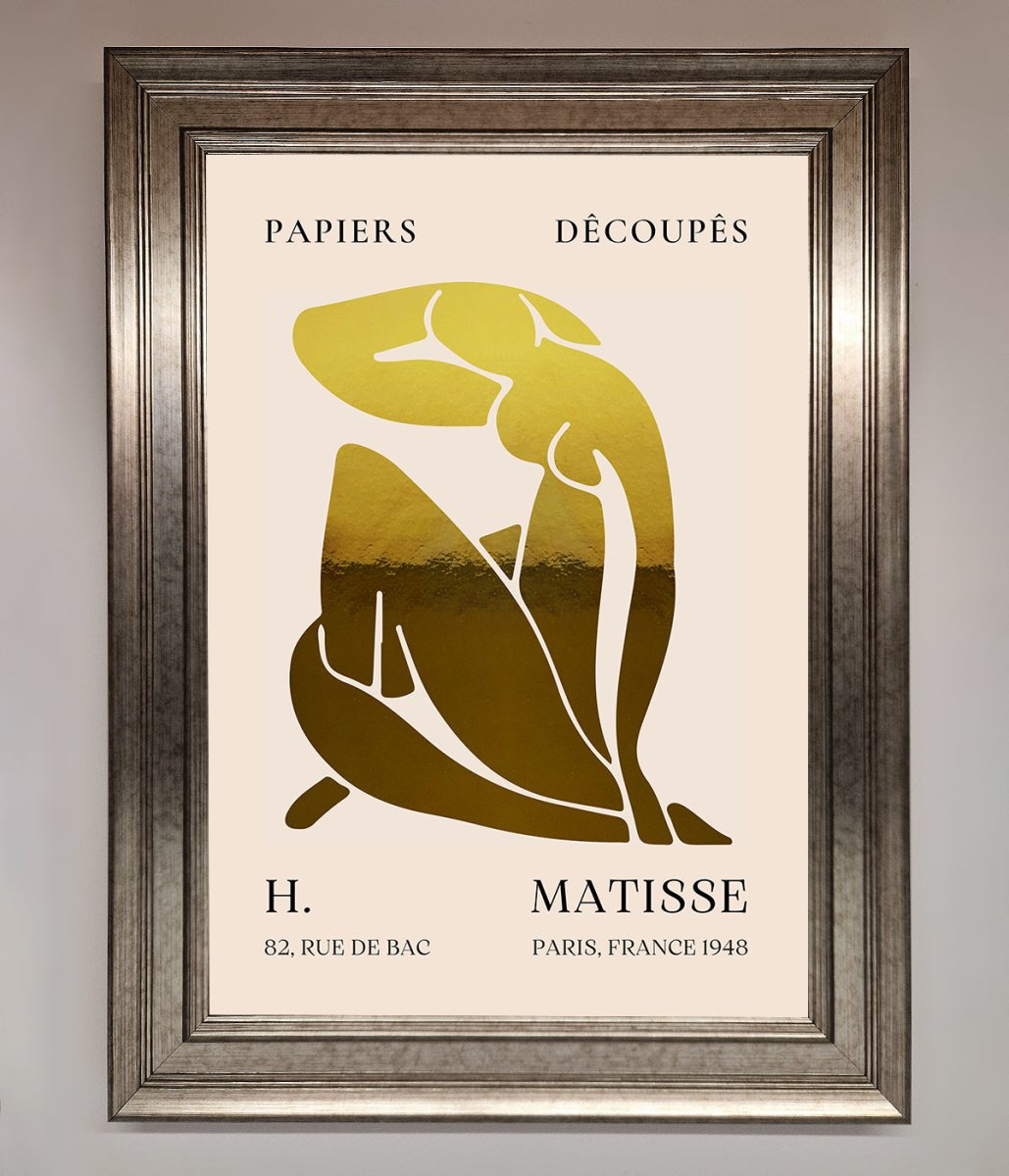Henri Matisse Figure Foil Print - Zestio