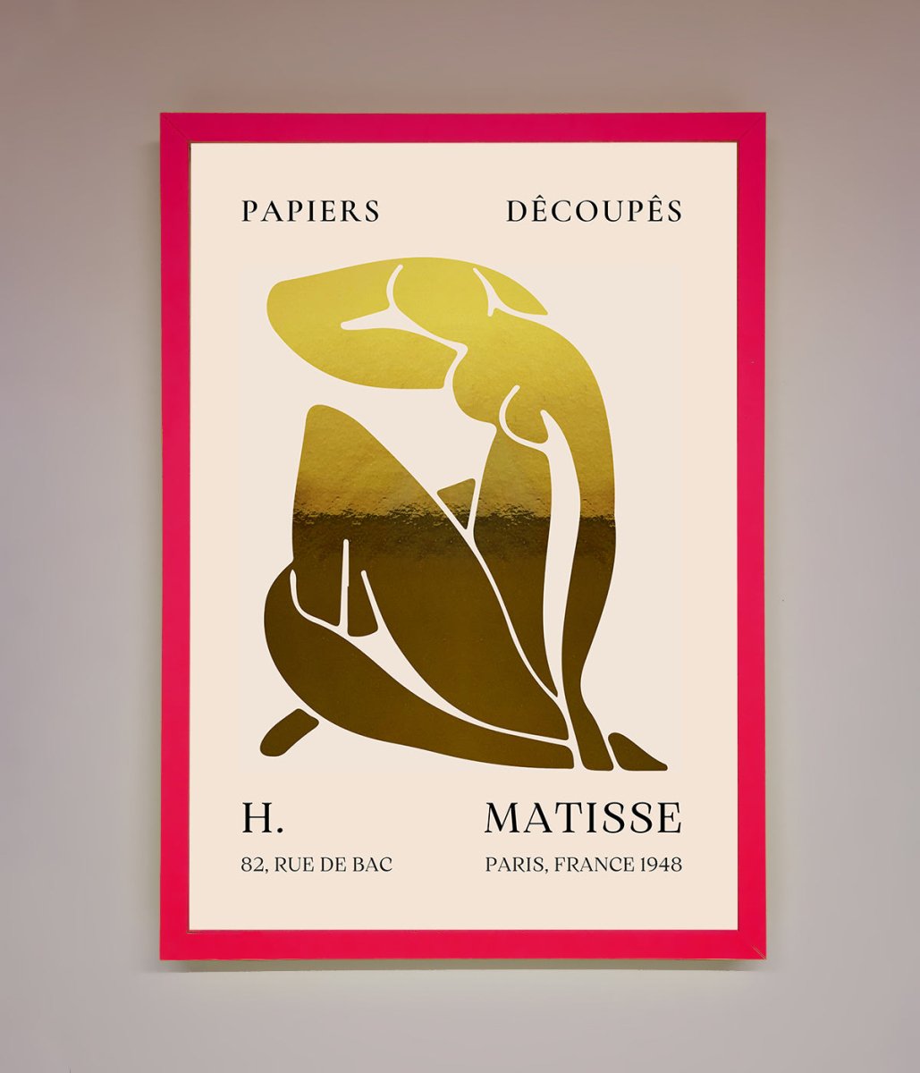 Henri Matisse Figure Foil Print - Zestio