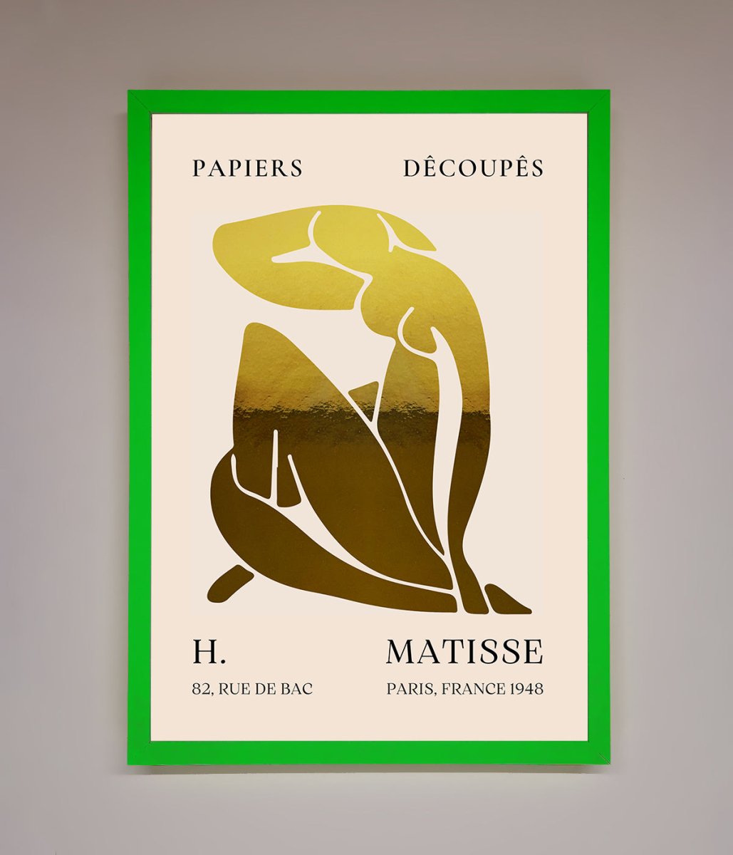 Henri Matisse Figure Foil Print - Zestio
