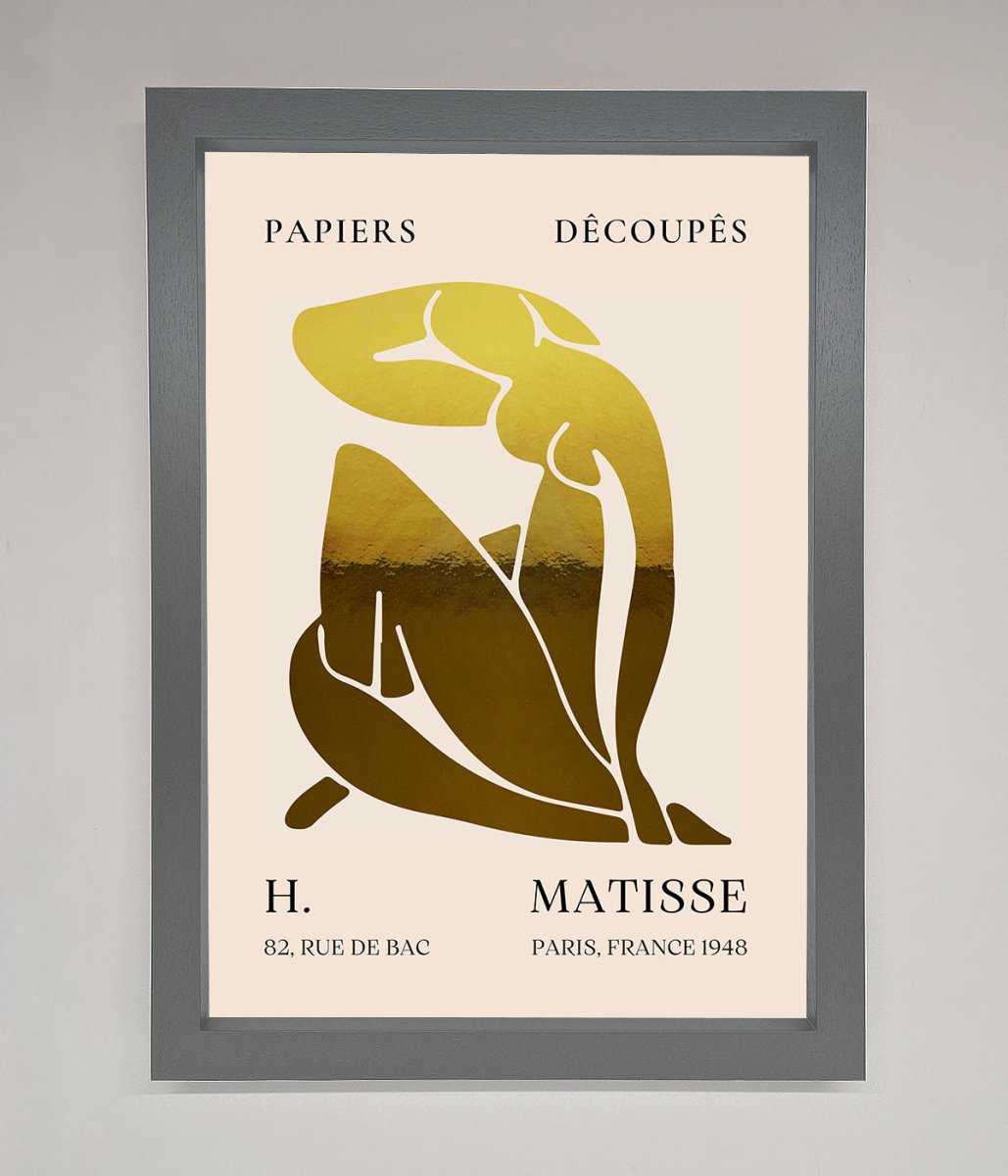 Henri Matisse Figure Foil Print - Zestio