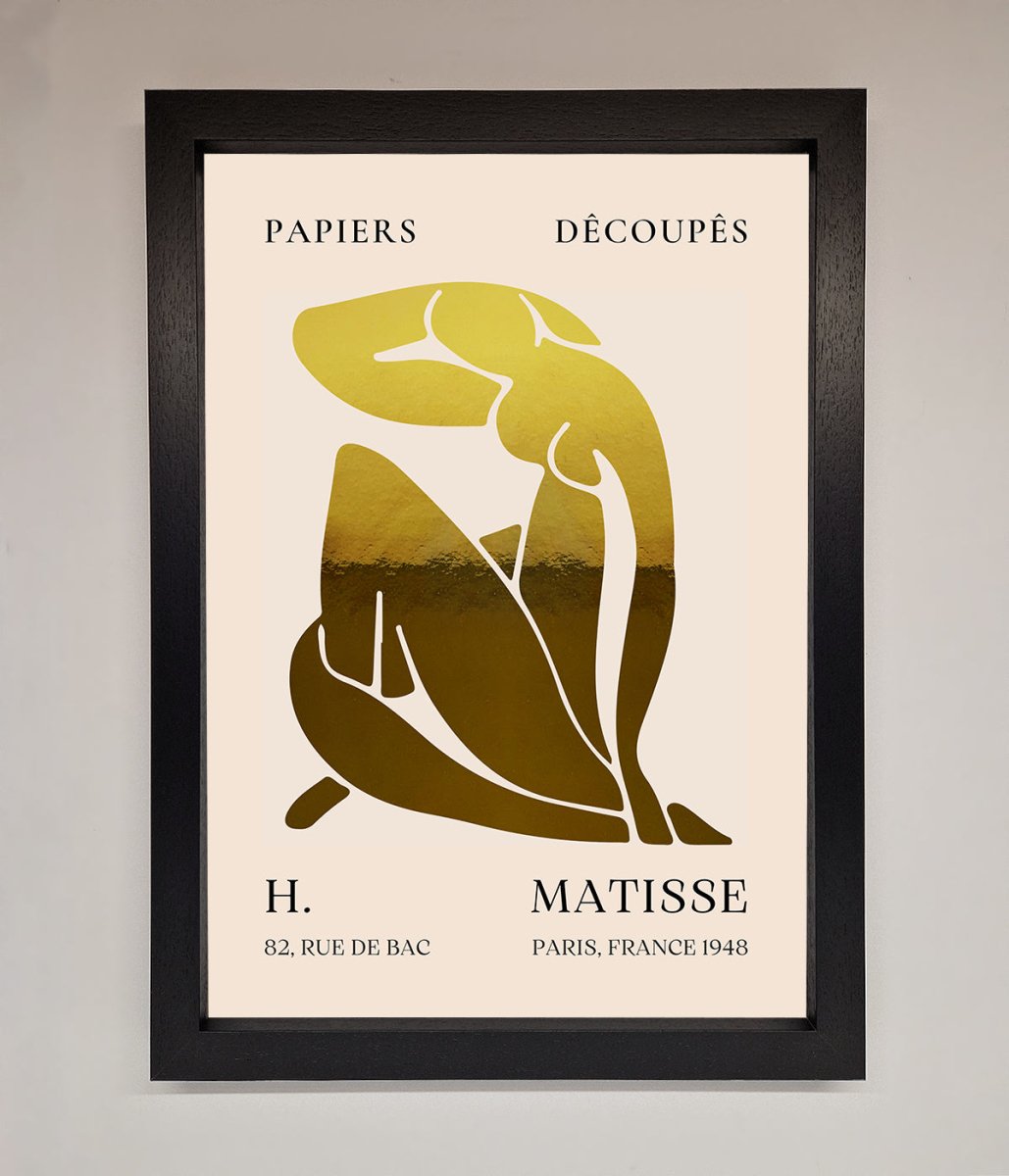 Henri Matisse Figure Foil Print - Zestio