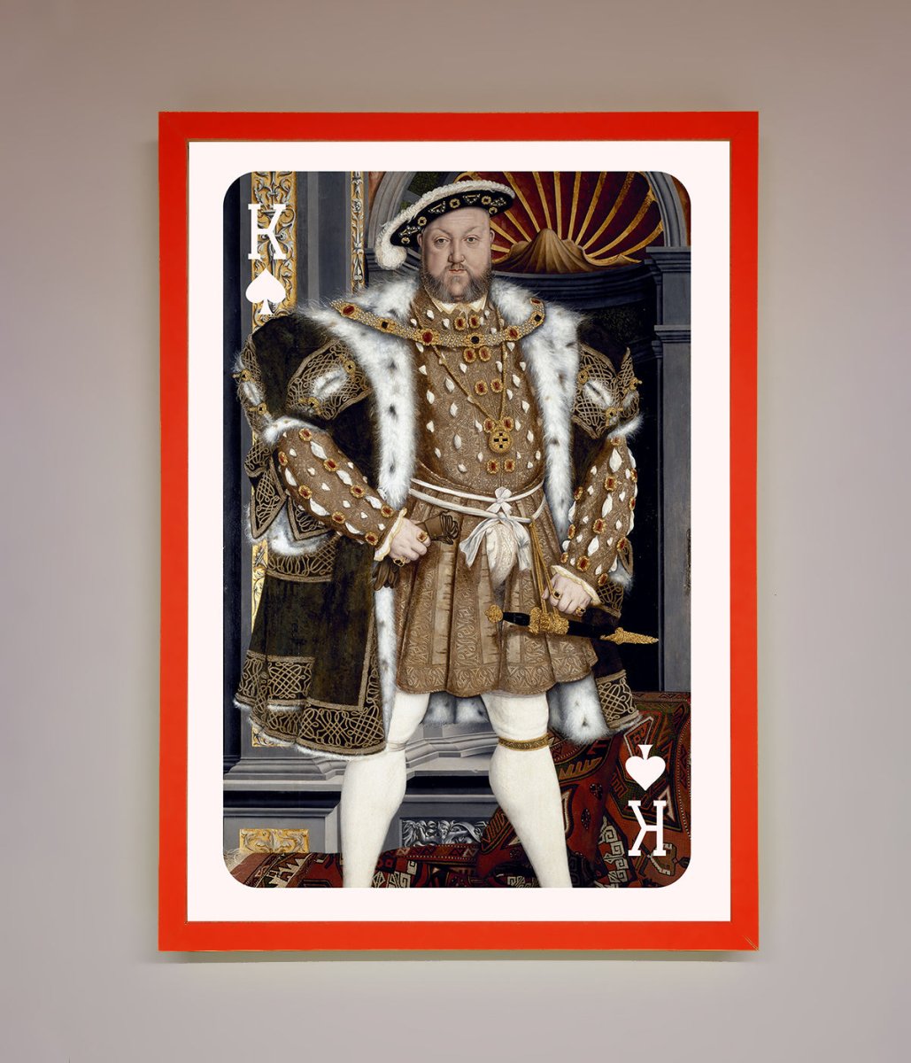 Henry The Eighth King Framed Wall Art - Zestio