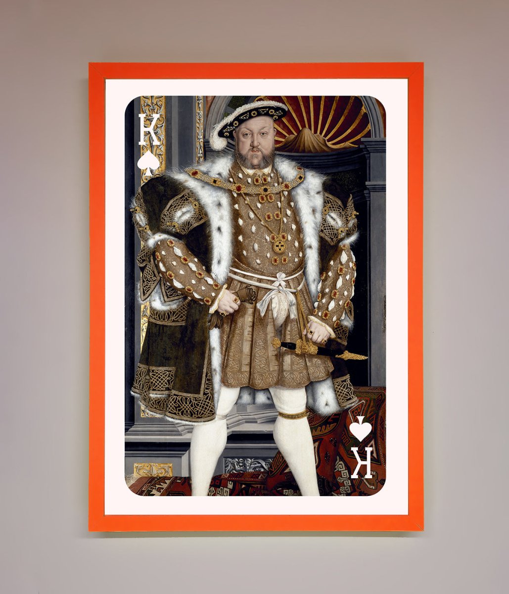 Henry The Eighth King Framed Wall Art - Zestio