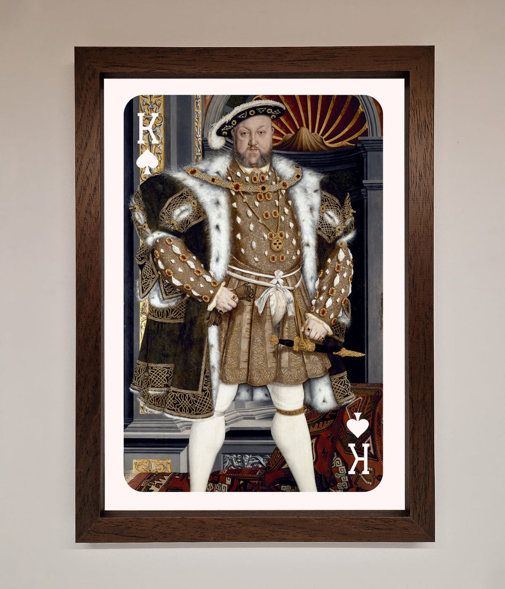 Henry The Eighth King Framed Wall Art - Zestio