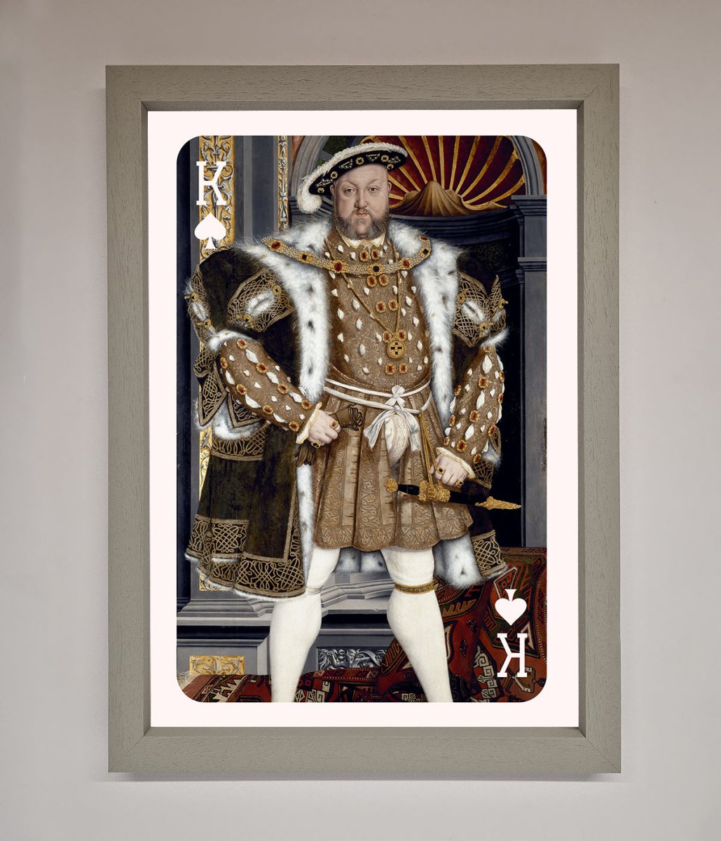 Henry The Eighth King Framed Wall Art - Zestio