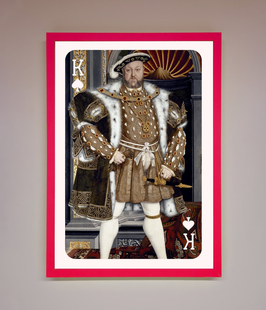 Henry The Eighth King Framed Wall Art - Zestio