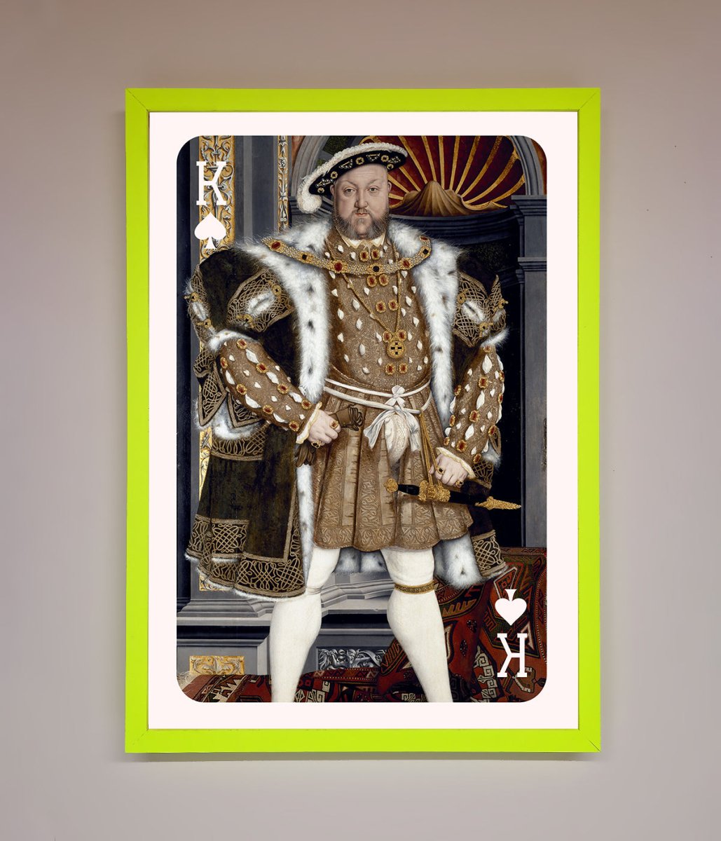 Henry The Eighth King Framed Wall Art - Zestio