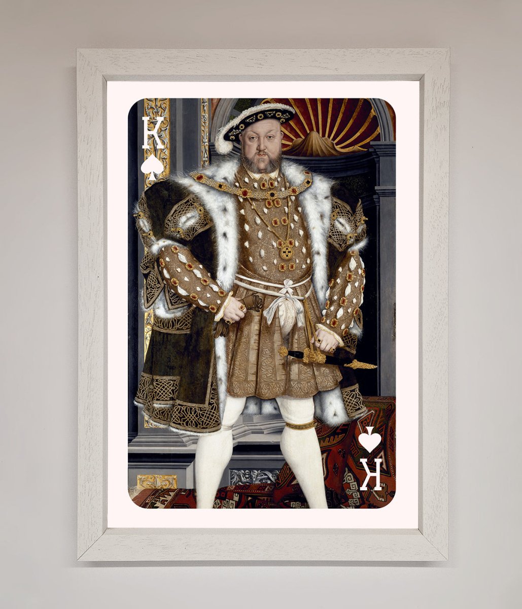 Henry The Eighth King Framed Wall Art - Zestio
