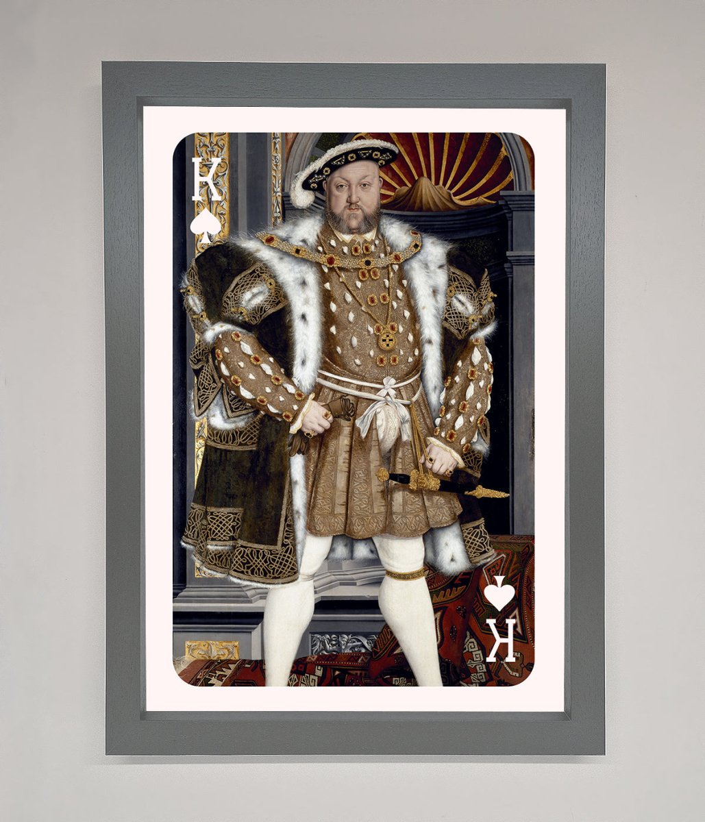 Henry The Eighth King Framed Wall Art - Zestio