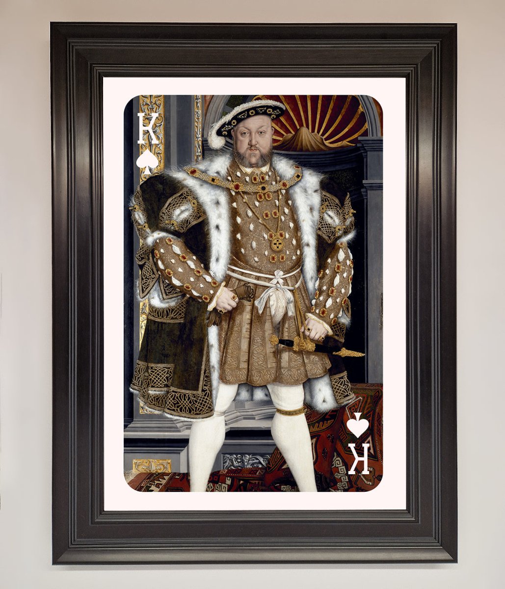 Henry The Eighth King Framed Wall Art - Zestio