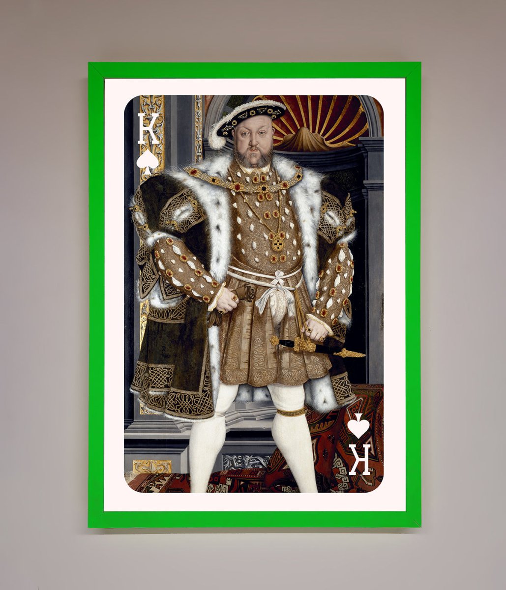 Henry The Eighth King Framed Wall Art - Zestio